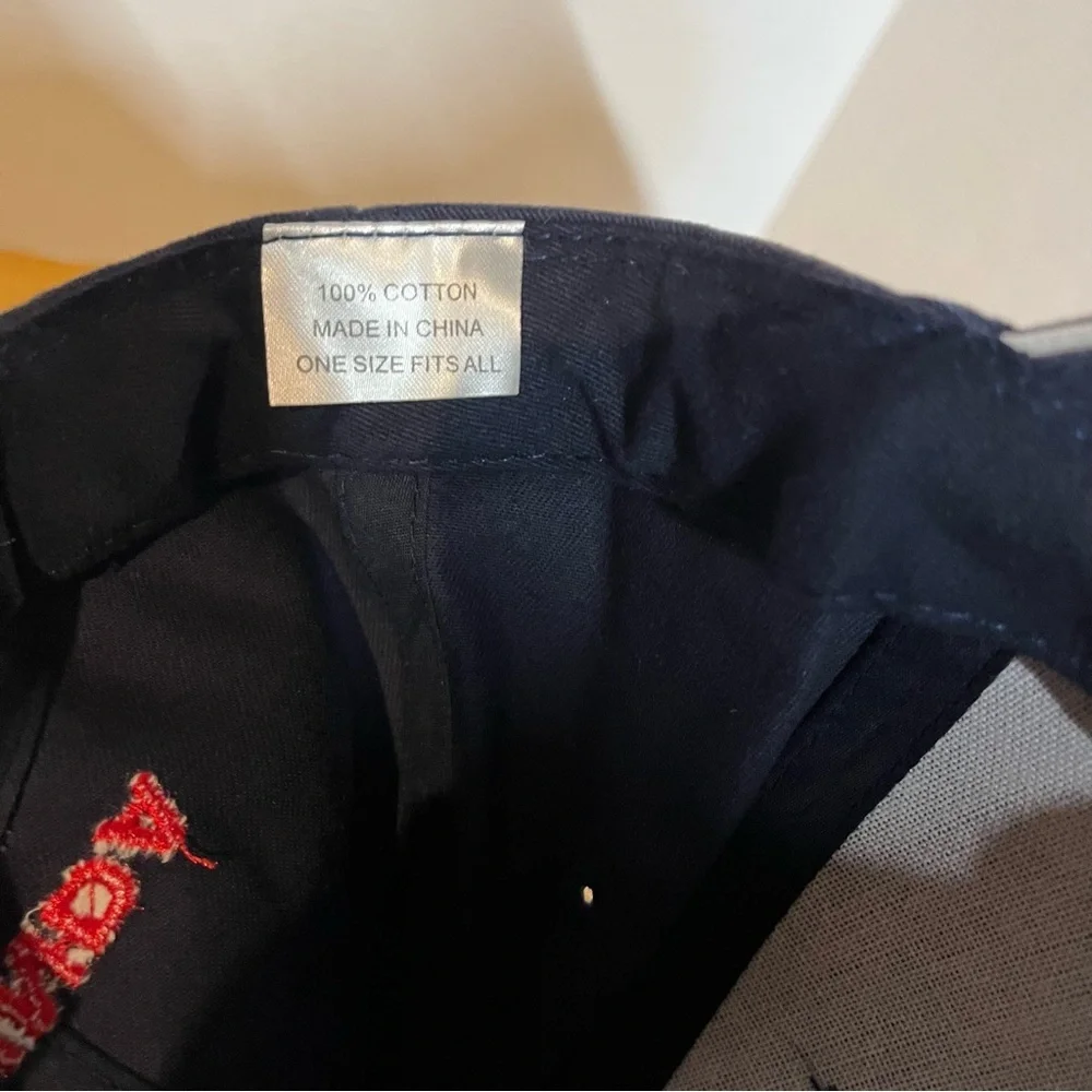 FORD Men’s Hat License Rotunda Cap One Size Cotton Navy Blue